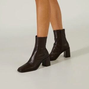Tony Bianco Dusty Ankle Boot in Choco Como